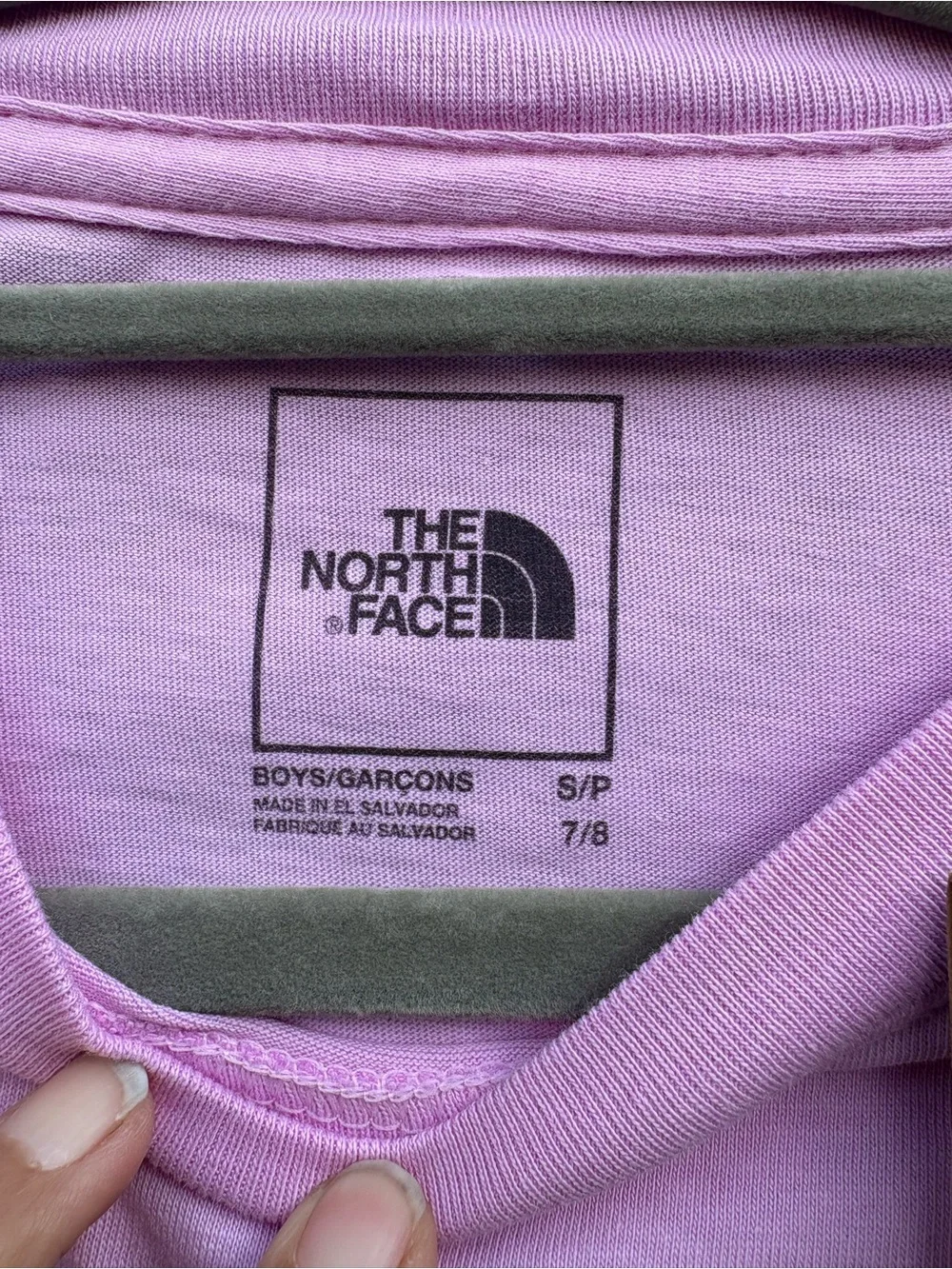 The North Face lavender short